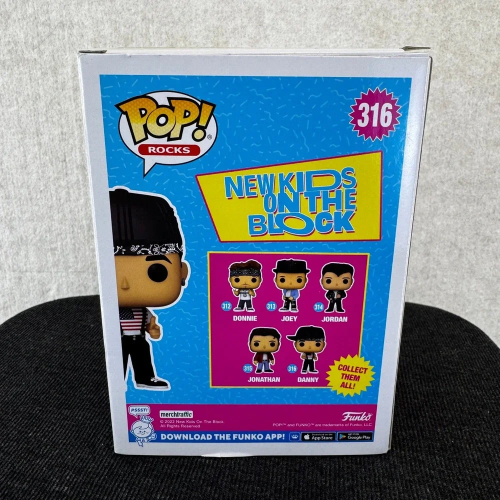 Funko Pop Rocks New Kids on the Block Danny 316 Vinyl Figure NKOTB